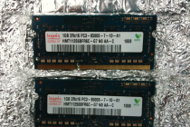 [비차량] 노트북메모리 DDR3 1G 2개 팝니다.